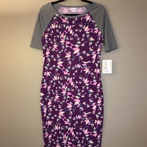LuLaRoe Julia dress size small